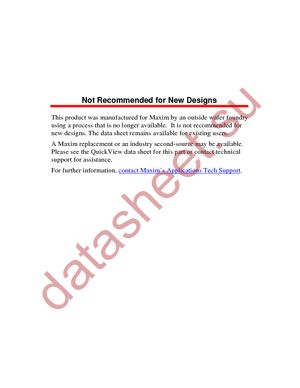 MAX471EPA datasheet  